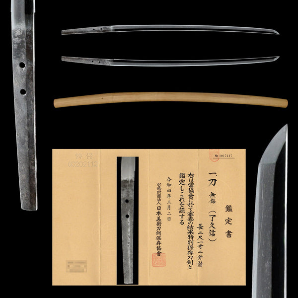 Antique Nihonto Katana Attributed to Hisanobu NBTHK TOKUBETSU HOZON TOKEN Certificate | KatanaSwordArt Nihonto For Sale 2025