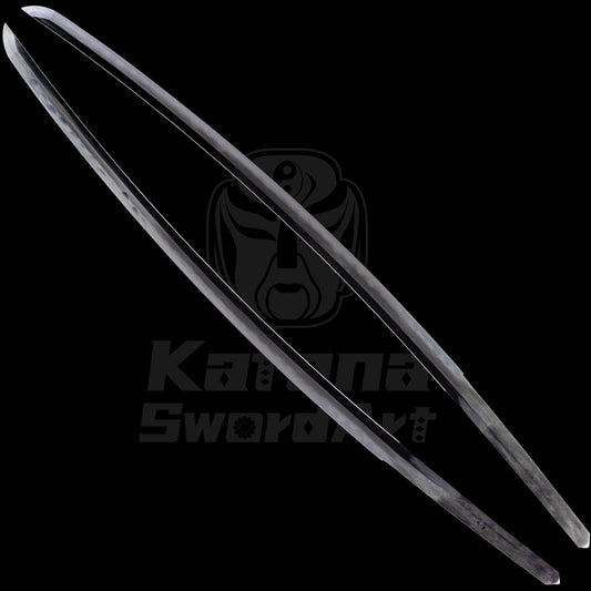 Katana Blade with Sanmai - gitae Forging Clay Tempered, Misty Yakiba and Mirror Polished Shinogi - Ji | KatanaSwordArt Blade For Sale 2025