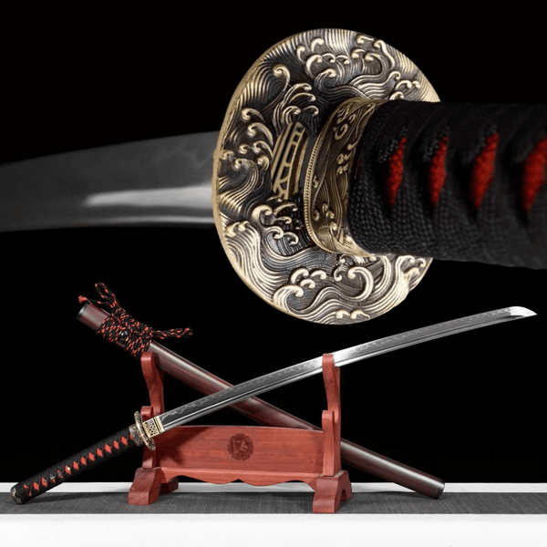 Katana Chiyan T10 Clay Tempered Red Saya 赤焰 | KatanaSwordArt Katana For Sale 2025