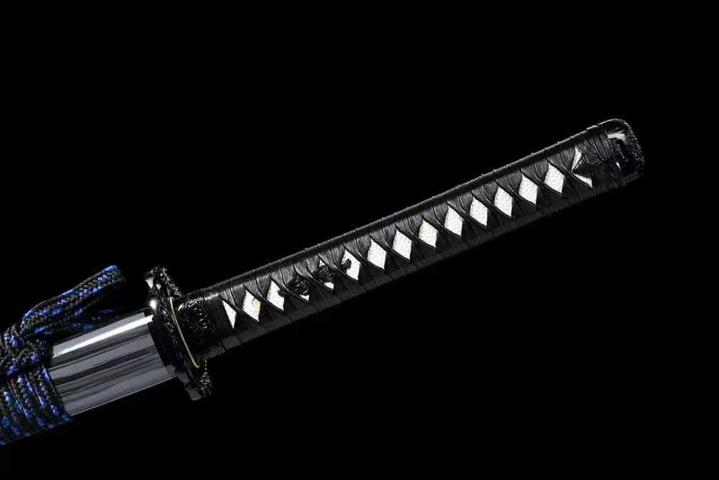 Katana Fengbao Spring Steel Black Blade 風暴 | KatanaSwordArt Katana For Sale