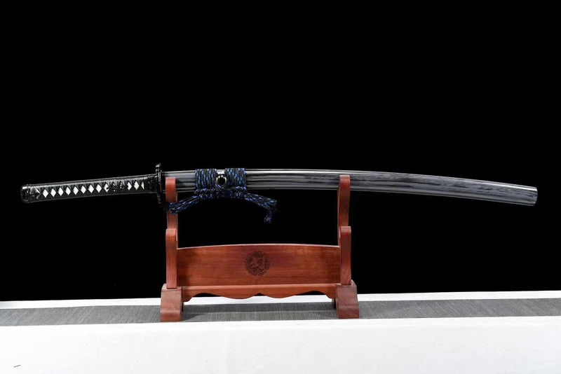 Katana Fengbao Spring Steel Black Blade 風暴 | KatanaSwordArt Katana For Sale