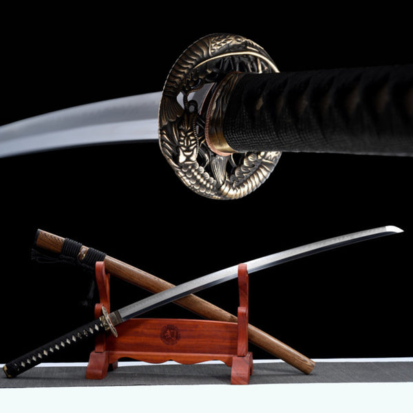 Katana Huangquan T10 Clay Tempered Brown Saya 黃泉 | KatanaSwordArt Katana For Sale 2025