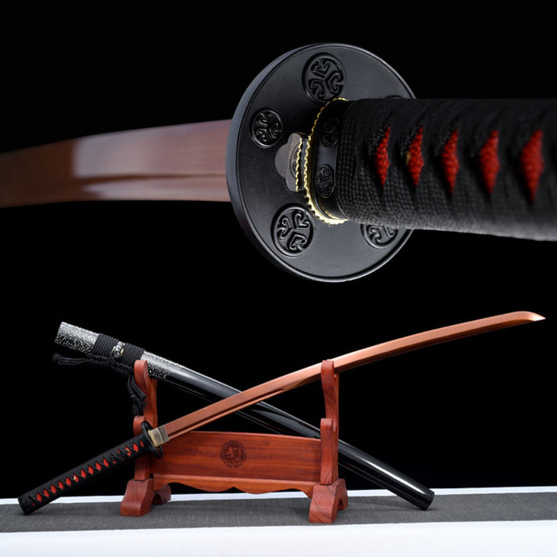 Katana Lihuo Spring Steel Red Blade 離火 | KatanaSwordArt Katana For Sale