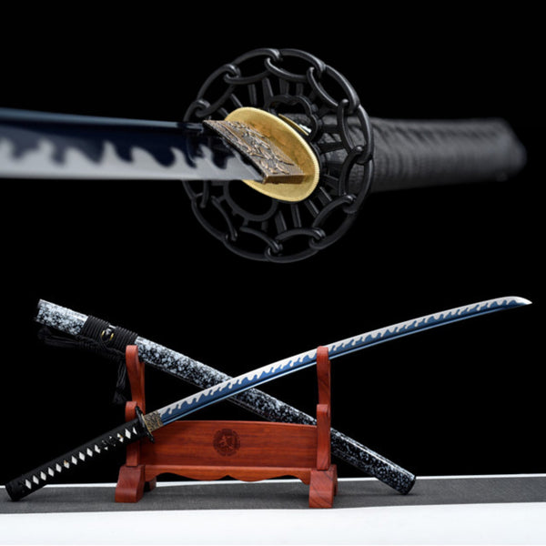 Katana LingDong Manganese Steel Blue Blade 淩動 | KatanaSwordArt Katana For Sale 2025