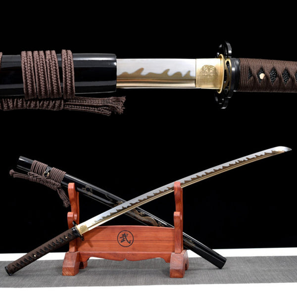 Katana Royal Dragon Manganese Steel Golden Blade 禦龍 | KatanaSwordArt Katana For Sale