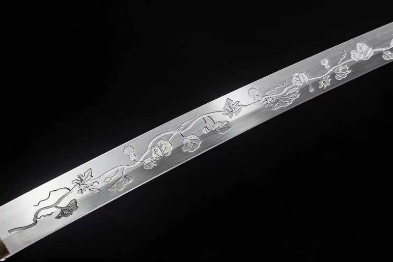 Katana ShengJi Manganese Steel Green Saya 生機 | KatanaSwordArt Katana For Sale