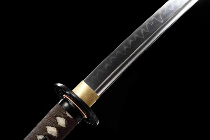 Katana Suidian Carbon Steel Clay Tempered Red Saya 碎點 | KatanaSwordArt Katana For Sale