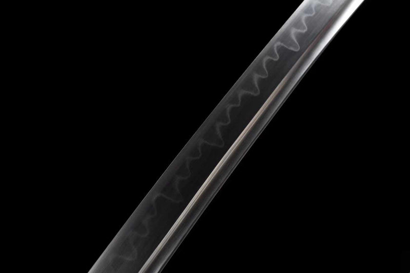 Katana Suidian Carbon Steel Clay Tempered Red Saya 碎點 | KatanaSwordArt Katana For Sale