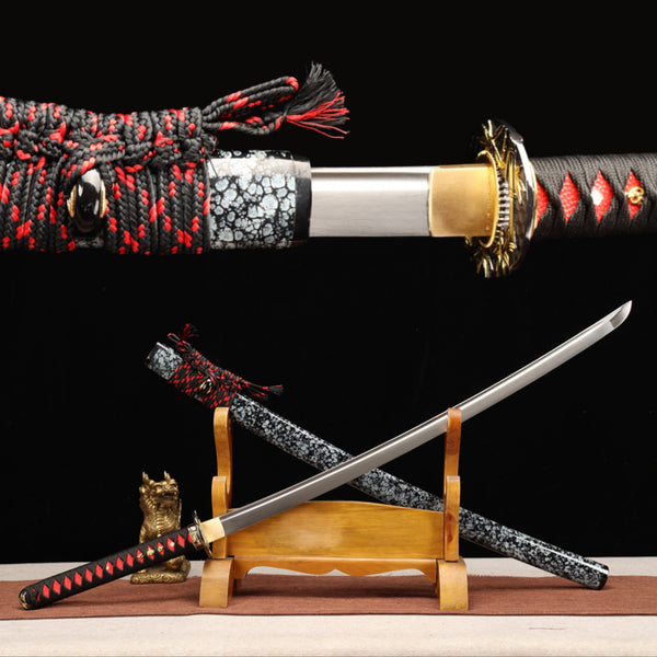 Katana TianGe High Manganese Steel Marbling Saya 天戈 | KatanaSwordArt Katana For Sale