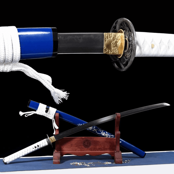 Katana Xuelian T10 Clay Tempered Blue Saya 雪蓮 | KatanaSwordArt Katana For Sale 2025