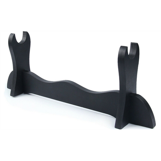 Samurai Sword Katana Stand Holder 1-layer Rack Base Black