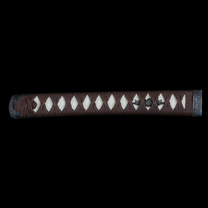 Samurai Sword Tsuka - Ito Dark Brown | KatanaSwordArt Tsuka - Ito For Sale