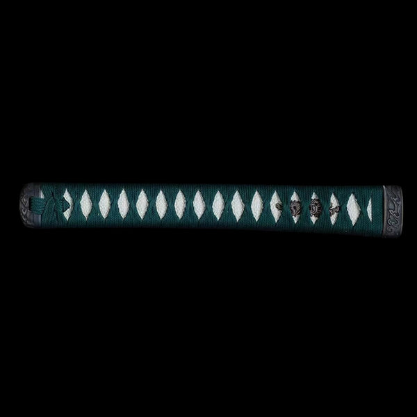 Samurai Sword Tsuka - Ito Dark Green | KatanaSwordArt Tsuka - Ito For Sale