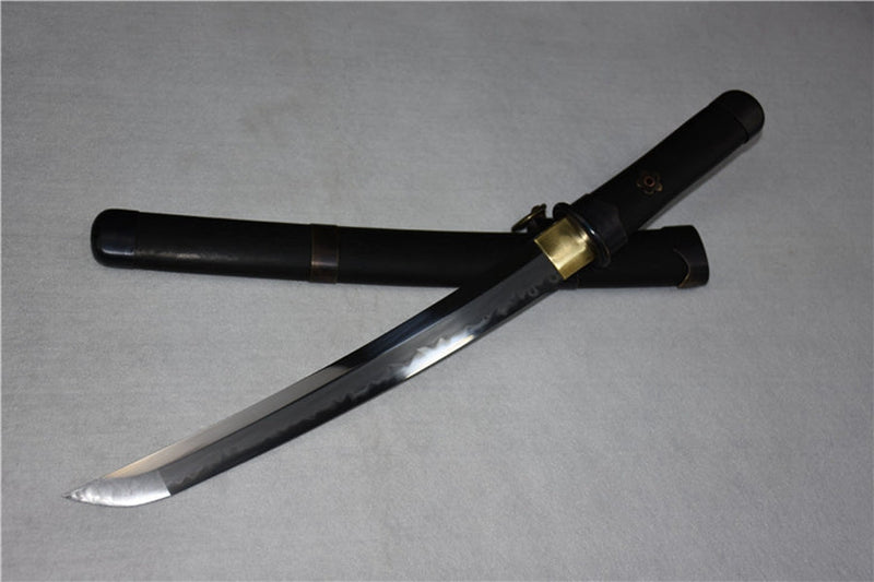 Tanto Sword HeiLi T10 Clay Tempered Rosewood 黑梨 | KatanaSwordArt Tanto For Sale