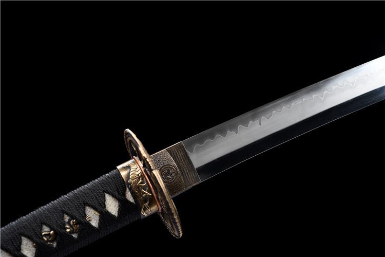 Katana Huangquan T10 Clay Tempered Brown Saya 黃泉 | KatanaSwordArt Katana For Sale