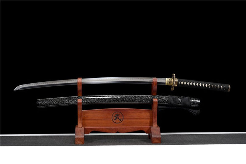 Katana Yunjian T10 Clay Tempered Black Saya 雲劍 | KatanaSwordArt Katana For Sale