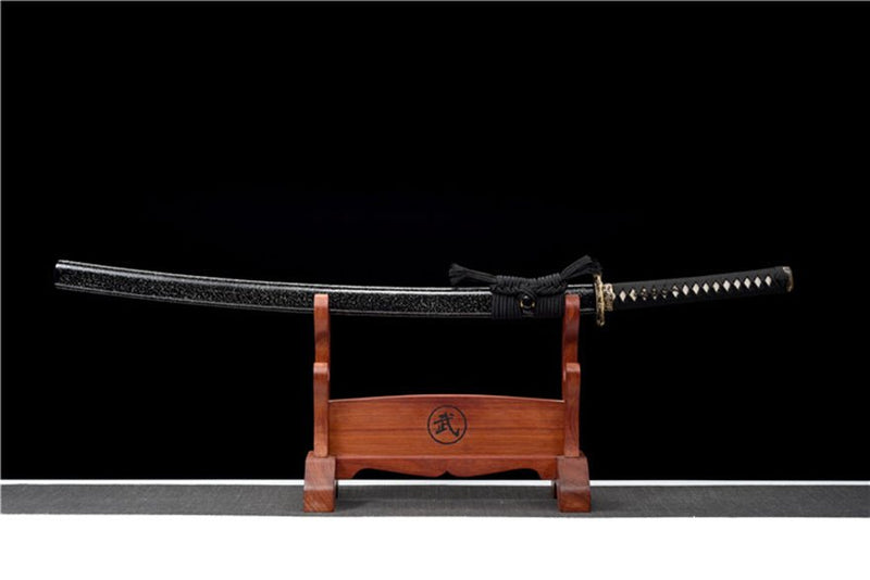 Katana Yunjian T10 Clay Tempered Black Saya 雲劍 | KatanaSwordArt Katana For Sale