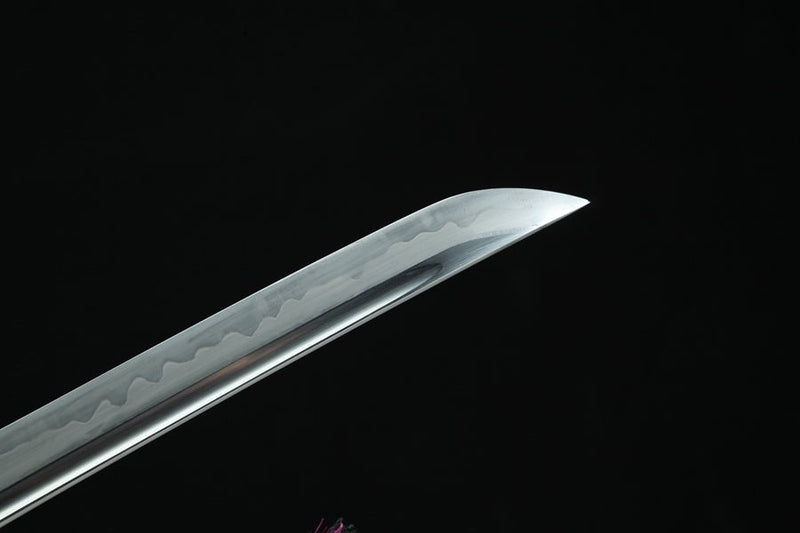 Katana Yupi T10 Clay Tempered Red Saya 雨披 | KatanaSwordArt Katana For Sale